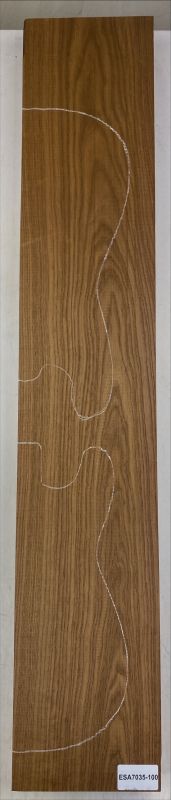 Body Swamp Ash, 2-pcs. bookmatched, Caramel, Unique Piece #100